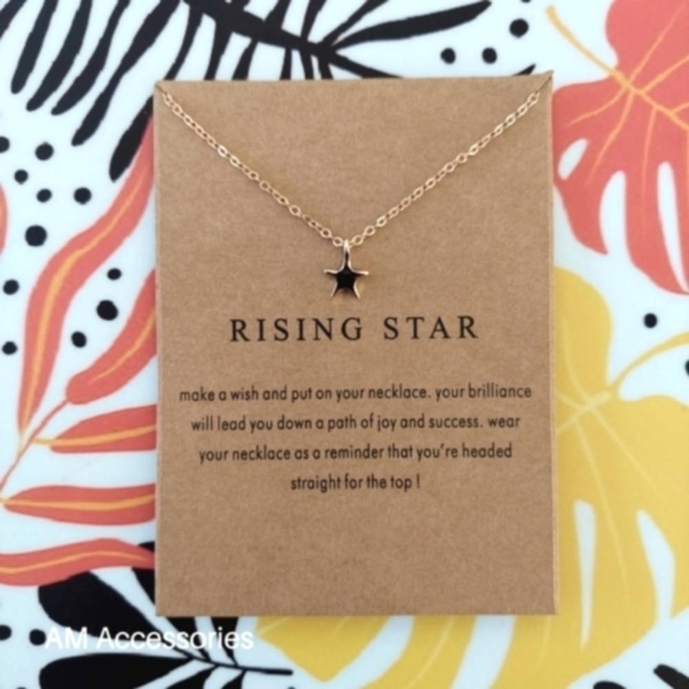 Make A Wish Intention Necklace - Rising Star